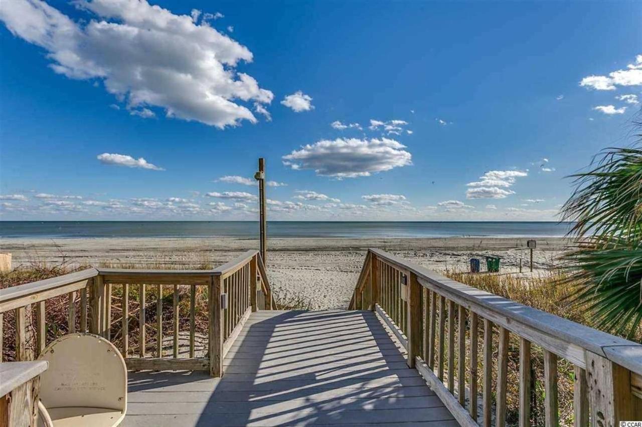 Azure Bliss Oceanfront Condo Sleeps 6 Миртл-Бич Экстерьер фото
