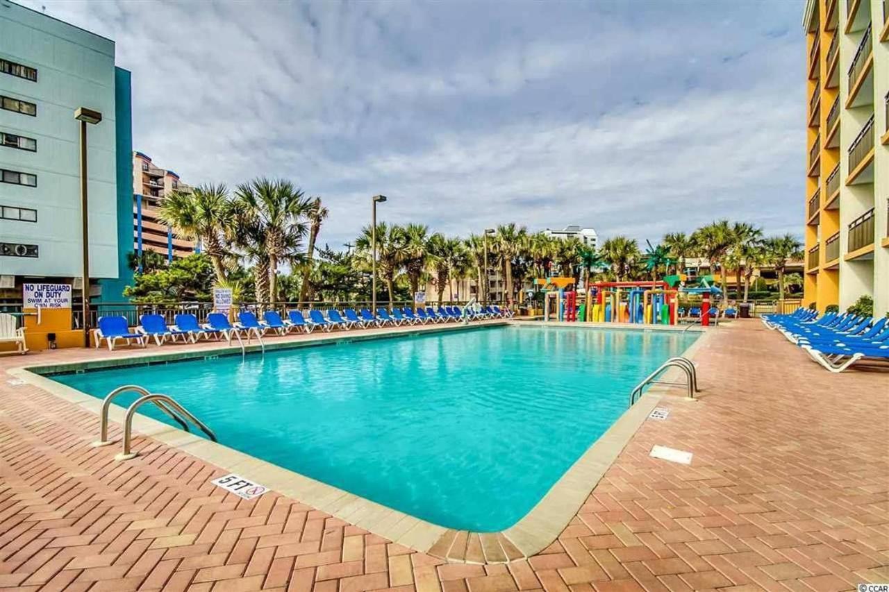 Azure Bliss Oceanfront Condo Sleeps 6 Миртл-Бич Экстерьер фото