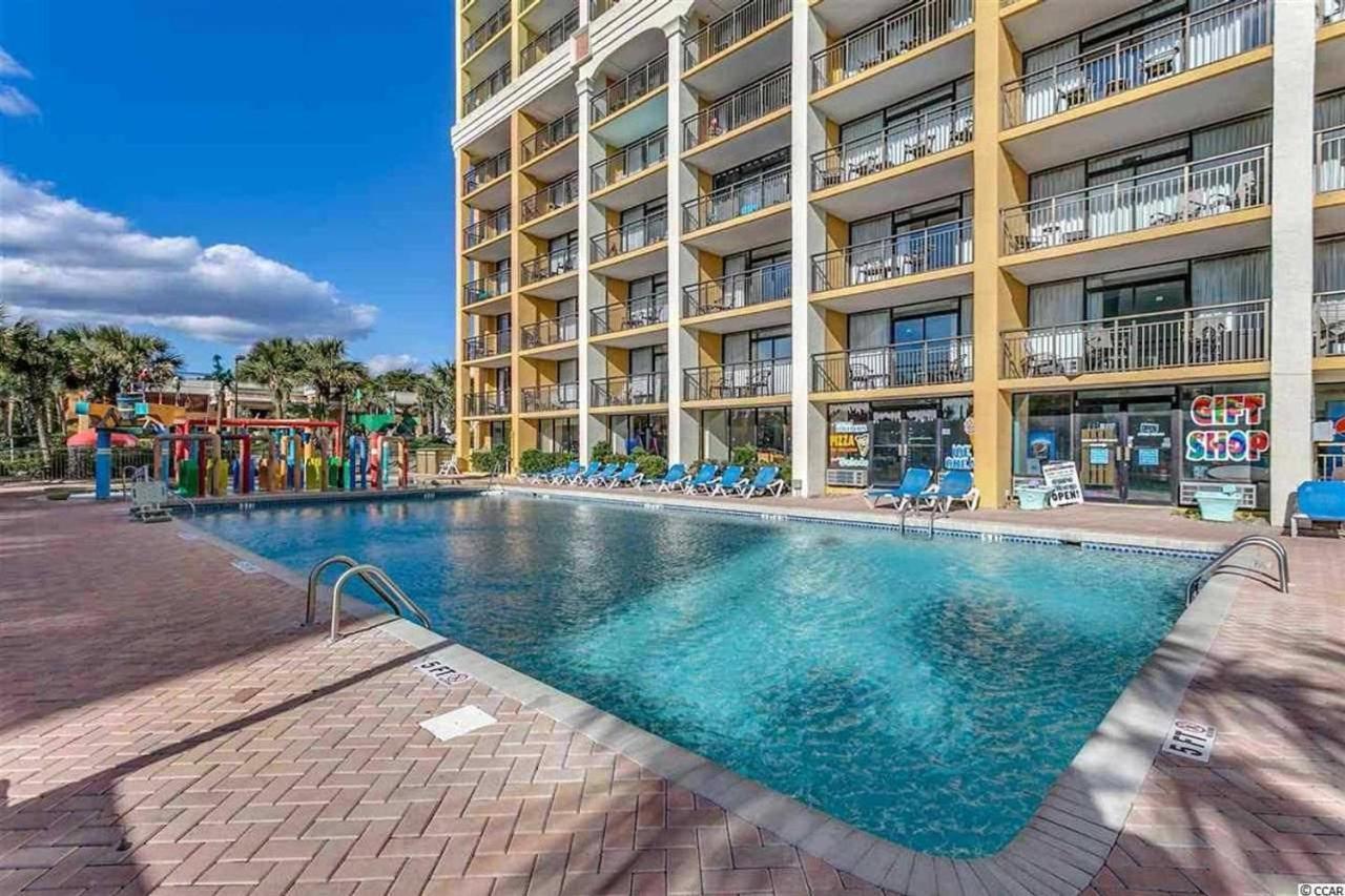 Azure Bliss Oceanfront Condo Sleeps 6 Миртл-Бич Экстерьер фото