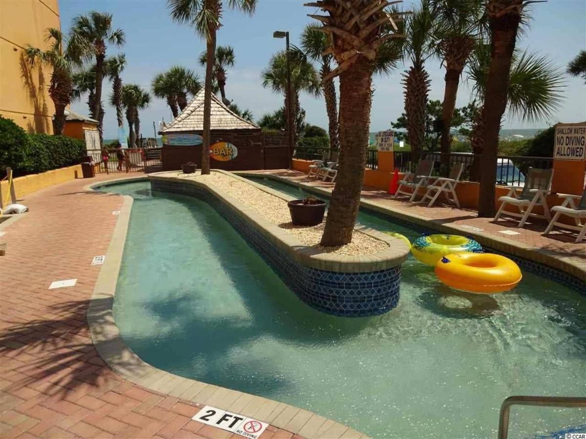 Azure Bliss Oceanfront Condo Sleeps 6 Миртл-Бич Экстерьер фото