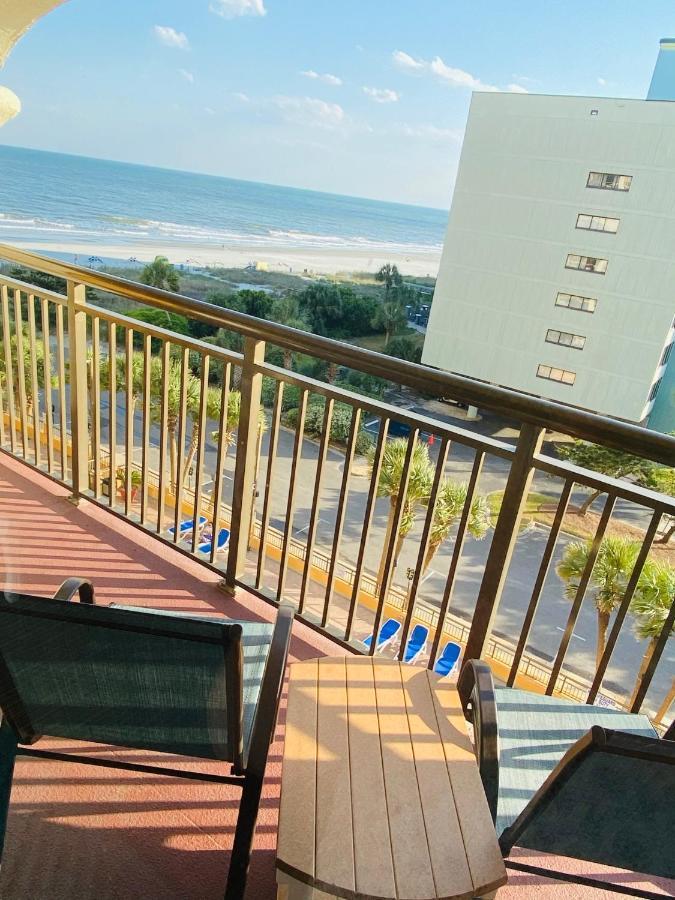 Azure Bliss Oceanfront Condo Sleeps 6 Миртл-Бич Экстерьер фото