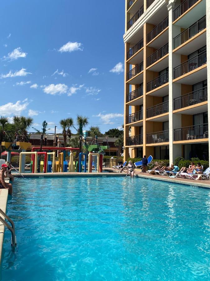 Azure Bliss Oceanfront Condo Sleeps 6 Миртл-Бич Экстерьер фото