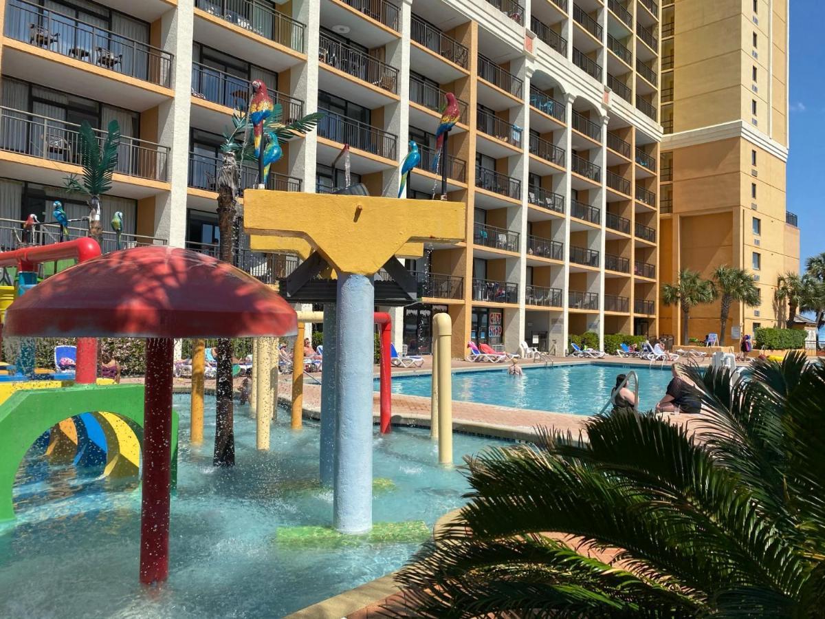 Azure Bliss Oceanfront Condo Sleeps 6 Миртл-Бич Экстерьер фото