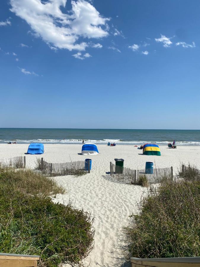 Azure Bliss Oceanfront Condo Sleeps 6 Миртл-Бич Экстерьер фото