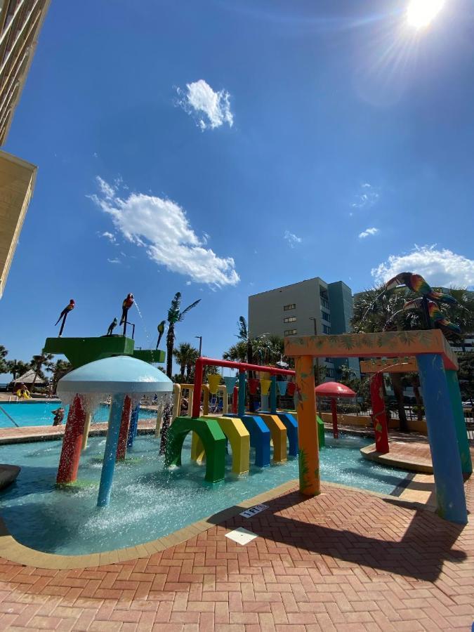 Azure Bliss Oceanfront Condo Sleeps 6 Миртл-Бич Экстерьер фото