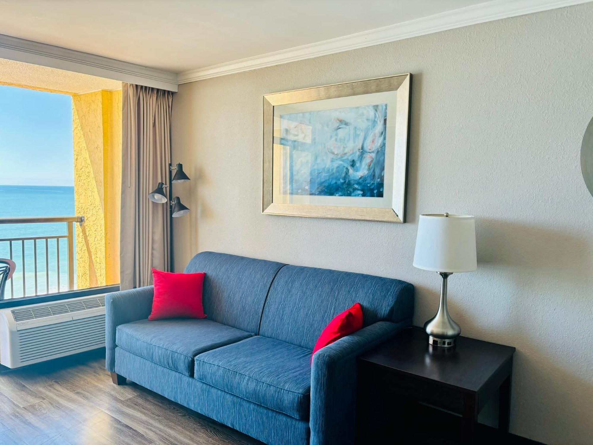 Azure Bliss Oceanfront Condo Sleeps 6 Миртл-Бич Экстерьер фото